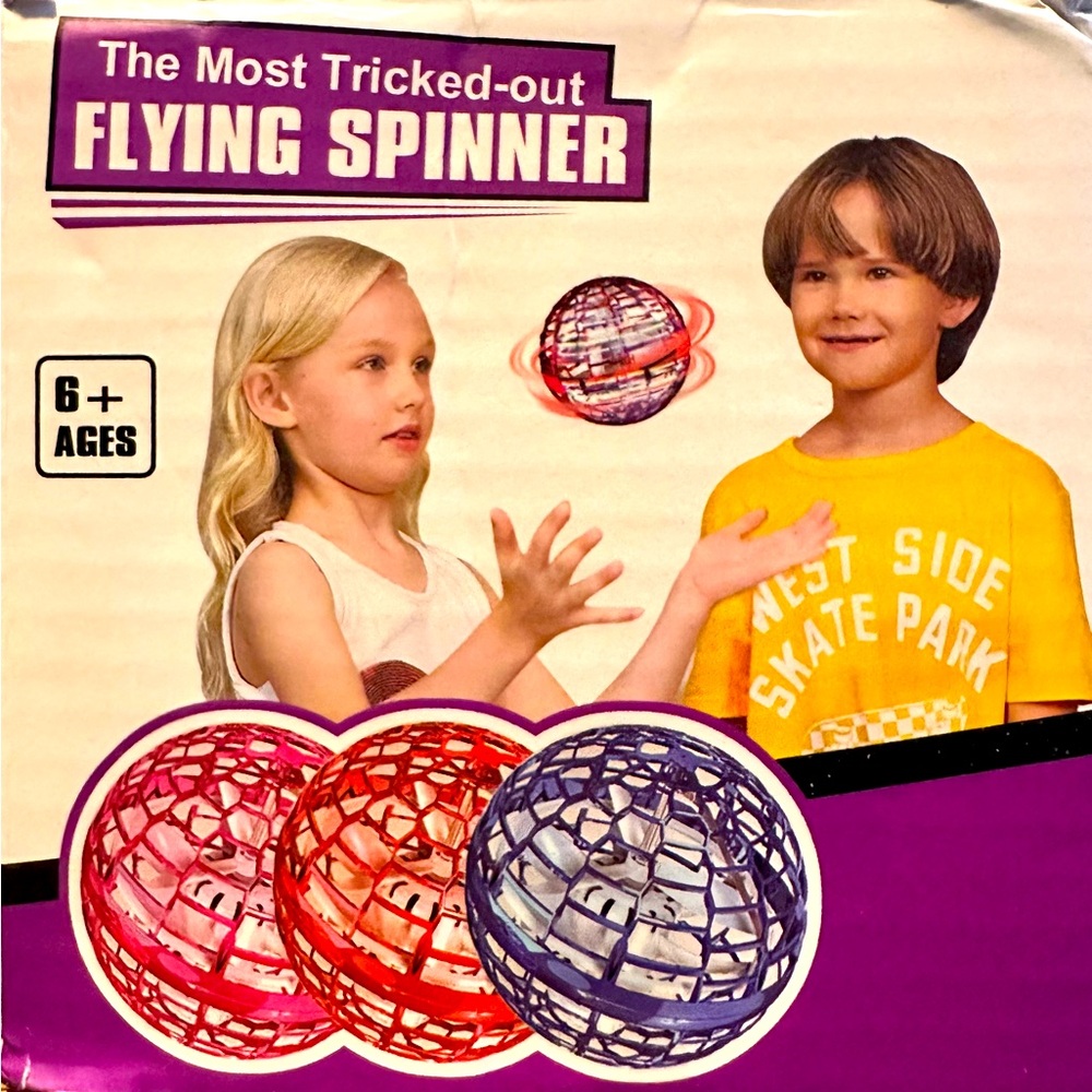 Brand new Flynova Pro Tricked-out USB rechargeable Spinner.